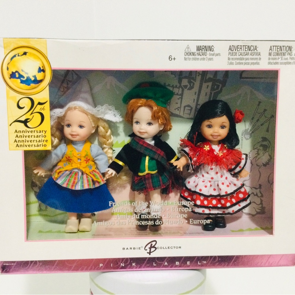 Barbie Pink Label 25th Anniversary, Friends of the World Europe